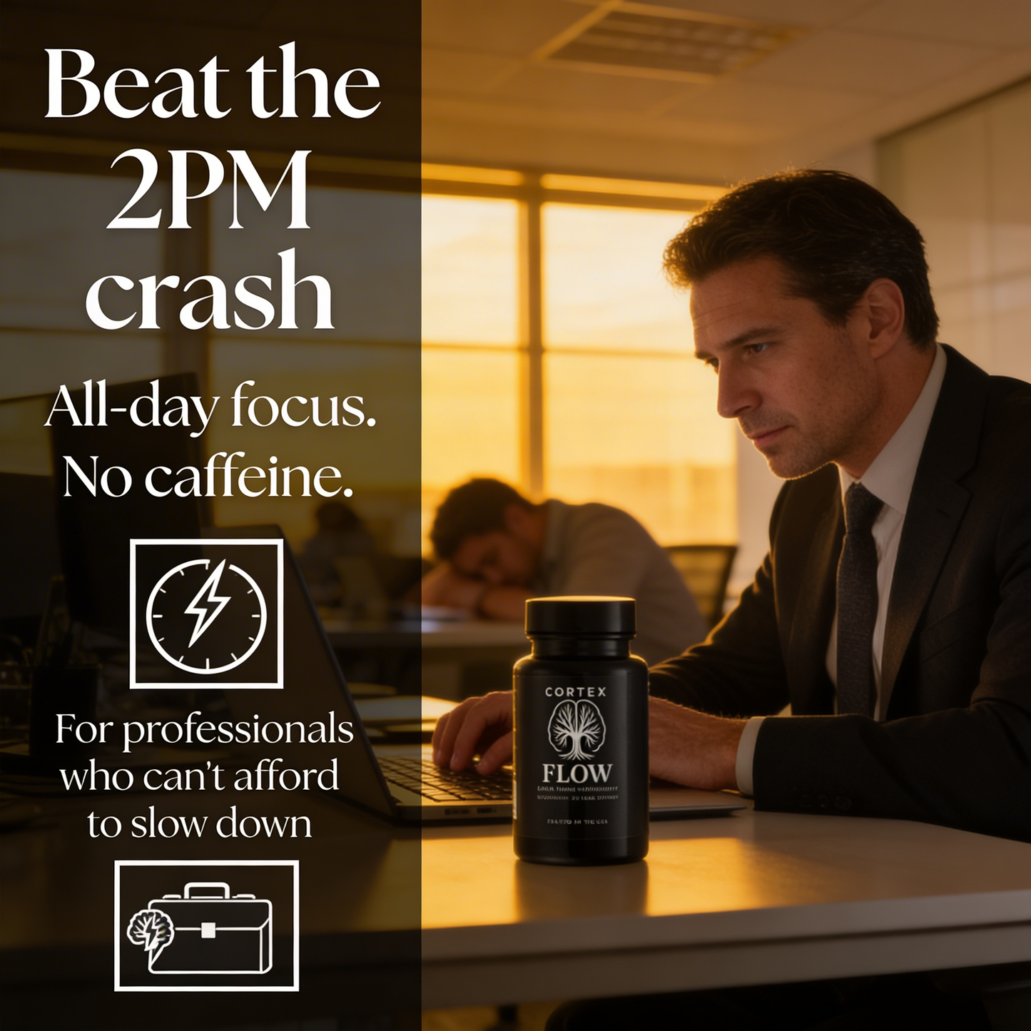 Clear Head. Full Day. No Crash.